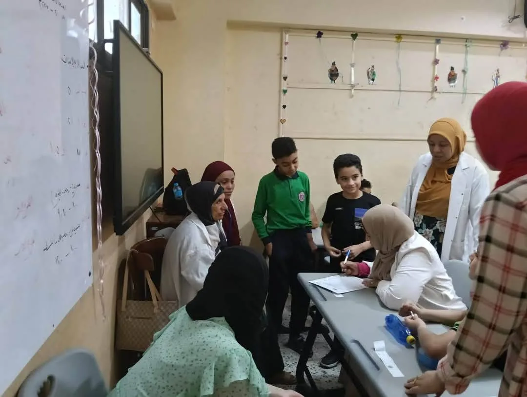 فحص 145 حالة خلال القافلة الطبية لجامعة بنها لطلاب مدارس القليوبية فحص 145 حالة خلال القافلة الطبية لجامعة بنها لطلاب مدارس القليوبية