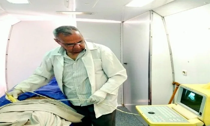 فحص 1500 مريض خلال قافلة طبية مجانية في الشرقية فحص 1500 مريض خلال قافلة طبية مجانية في الشرقية