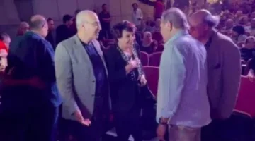 فردوس عبد الحميد تبرز كأهم شخصية في حفل افتتاح مهرجان العودة السينمائي الدولي