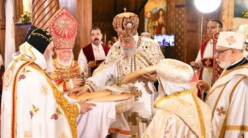 بطاركة الطوائف الأرثوذكسية في الشرق الأوسط يقودون قداسًا إلهيًا مشتركًا