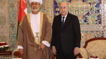 في أول زيارة من نوعها منذ أكثر من 52 عاما..  سلطان عُمان والرئيس الجزائري يترأسان توقيع مذكرات تفاهم لتعزيز التعاون الاستراتيجي (فيديوهات)