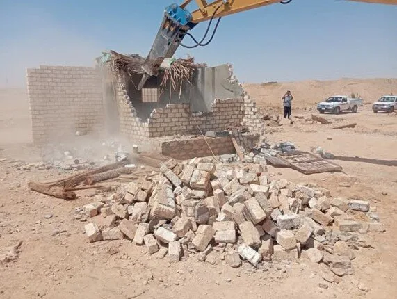 في إطار الحملة 26.. التخلص من 24 حالة اعتداء على أراضي الدولة والزراعة في فرشوط في إطار الحملة 26.. التخلص من 24 حالة اعتداء على أراضي الدولة والزراعة في فرشوط