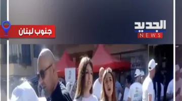 في حاصبيا.. تقديم زهور للناخبين (فيديو)