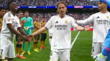 في ليلة وداع أنشيلوتي ومودريتش، ريال مدريد يتفوق على سوسيداد.