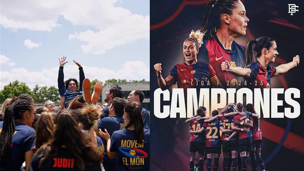 فيديو – برشلونة يتوج بلقب بطل إسبانيا للسيدات بعد انتصاره (9-0)!!