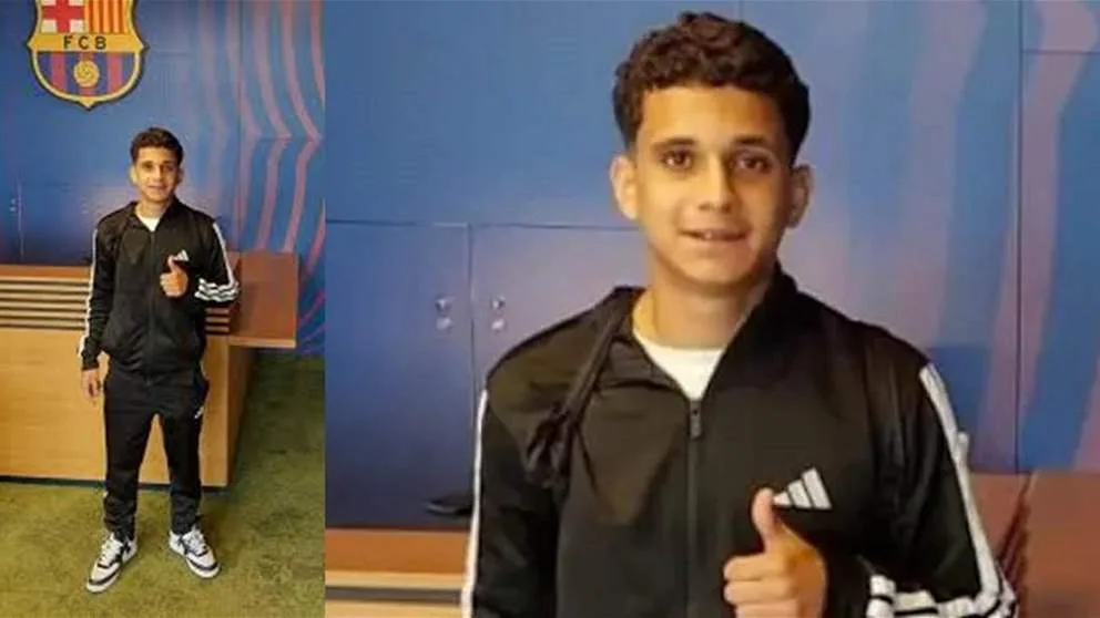 فيديو – برشلونة يخطف موهبة برازيلية شابة ويخضعها للتجربة