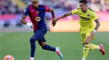فيديو | تسديدة قوية.. لامين يامال يحقق هدف التعادل لبرشلونة ضد فياريال