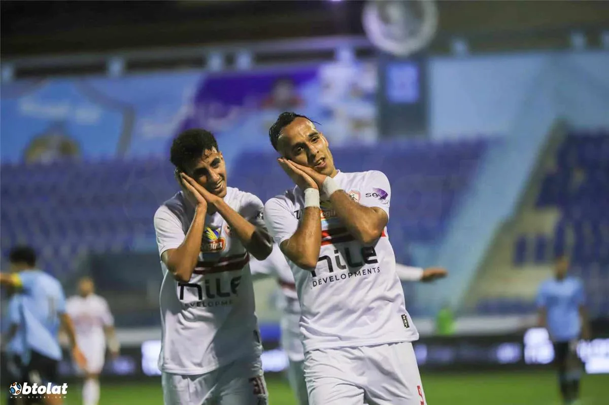 فيديو | في الثانية 25.. ناصر منسي يُسجل هدف الزمالك الأول أمام البنك الأهلي