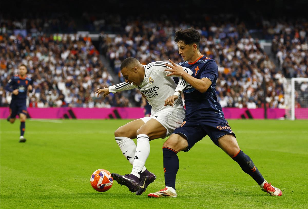 فيديو | مبابي يقود ريال مدريد للفوز على سيلتا فيجو بثلاثية ومواصلة اللحاق بـ برشلونة