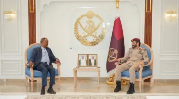 قائد الحرس الأميري يلتقي بقائد الحرس الجمهوري في جيبوتي