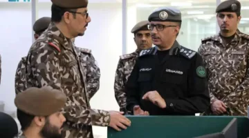 قائد القوات الخاصة للأمن البيئي يقوم بزيارة مركز 911 في مكة المكرمة لمتابعة الاستعدادات الميدانية لخدمة الحجاج.