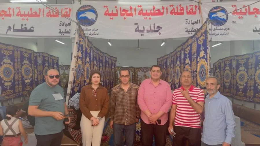 قافلة صحية مجانية لسكان شبين القناطر قافلة صحية مجانية لسكان شبين القناطر
