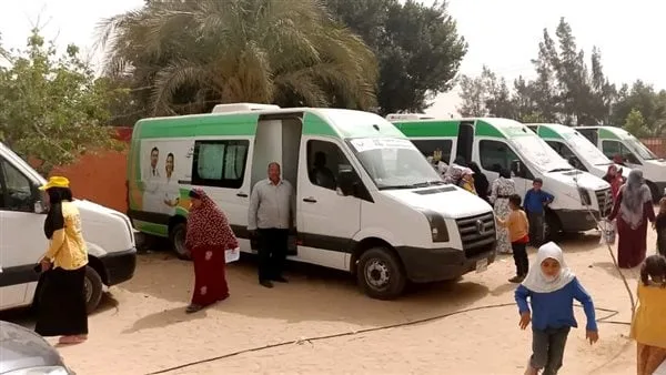 قافلة طبية تقدم خدمات صحية لـ1758 مواطنًا في قرية الوسطاني بدمياط قافلة طبية تقدم خدمات صحية لـ1758 مواطنًا في قرية الوسطاني بدمياط