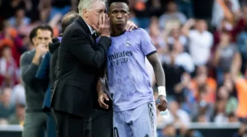 قبل الانتقال للتدريب في البرازيل.. ما الذي حققه فينيسيوس تحت إشراف أنشيلوتي؟