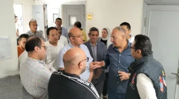قبل بدء الافتتاح الرسمي.. وفد وزاري يزور مستشفى ساقلتة المركزي بسوهاج