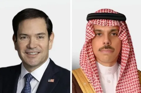 قبيل زيارة ترامب.. وزيرا الخارجية السعودي والأمريكي يجريان مباحثات هاتفيا