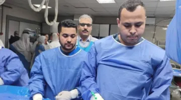 قسطرة قلبية ناجحة لطفلتين فلسطينيتين بمستشفيات جامعة المنوفية