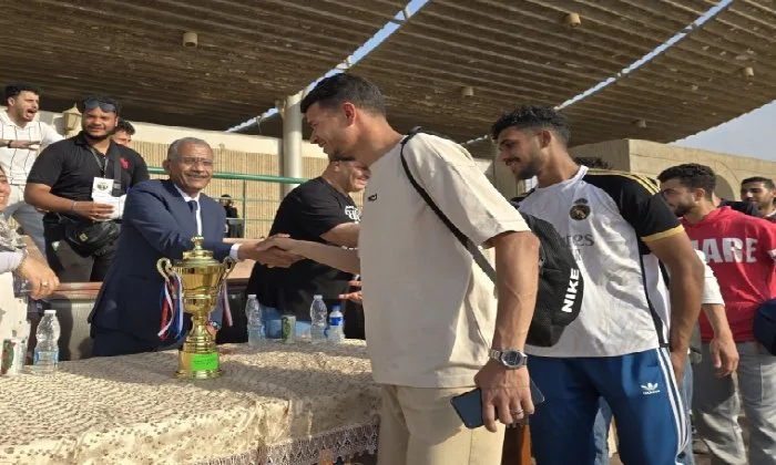 قسم علوم الرياضة للبنين يحقق المركز الأول في دوري كرة القدم بجامعة حلوان بمشاركة 400 طالب. قسم علوم الرياضة للبنين يحقق المركز الأول في دوري كرة القدم بجامعة حلوان بمشاركة 400 طالب.