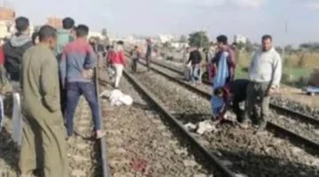 قطار يتسبب في مقتل شاب وتفتيته إلى أشلاء في مركز دراو بأسوان
