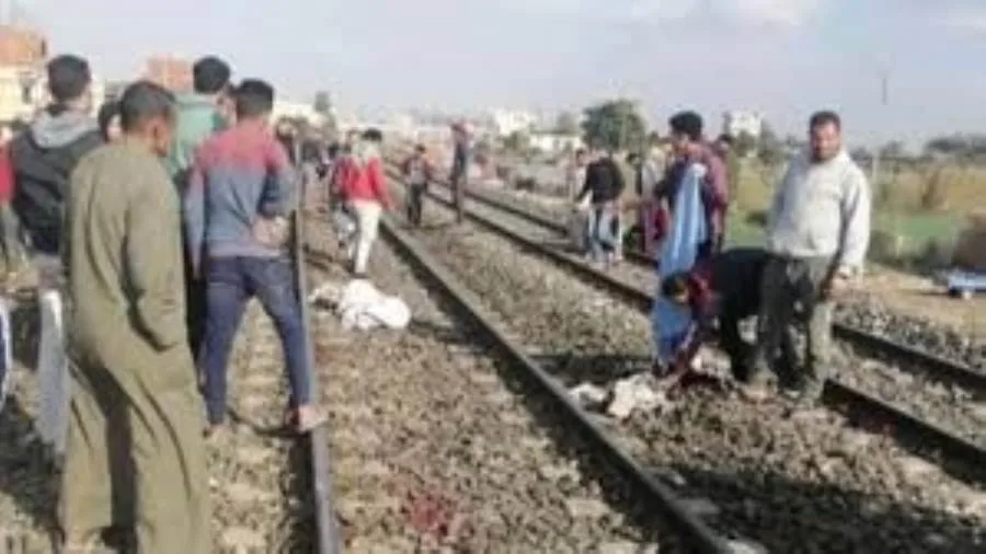 قطار يتسبب في مقتل شاب وتفتيته إلى أشلاء في مركز دراو بأسوان قطار يتسبب في مقتل شاب وتفتيته إلى أشلاء في مركز دراو بأسوان