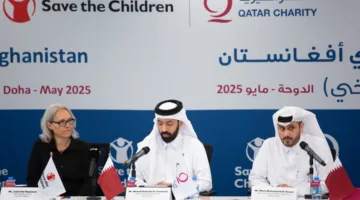 قطر الخيرية تؤكد أهمية تعزيز التعاون الإنساني لمساندة الأطفال في المناطق المتضررة