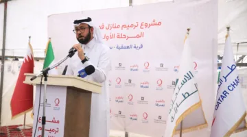 قطر الخيرية تبدأ مشروع إعادة تأهيل المنازل المتضررة في سوريا