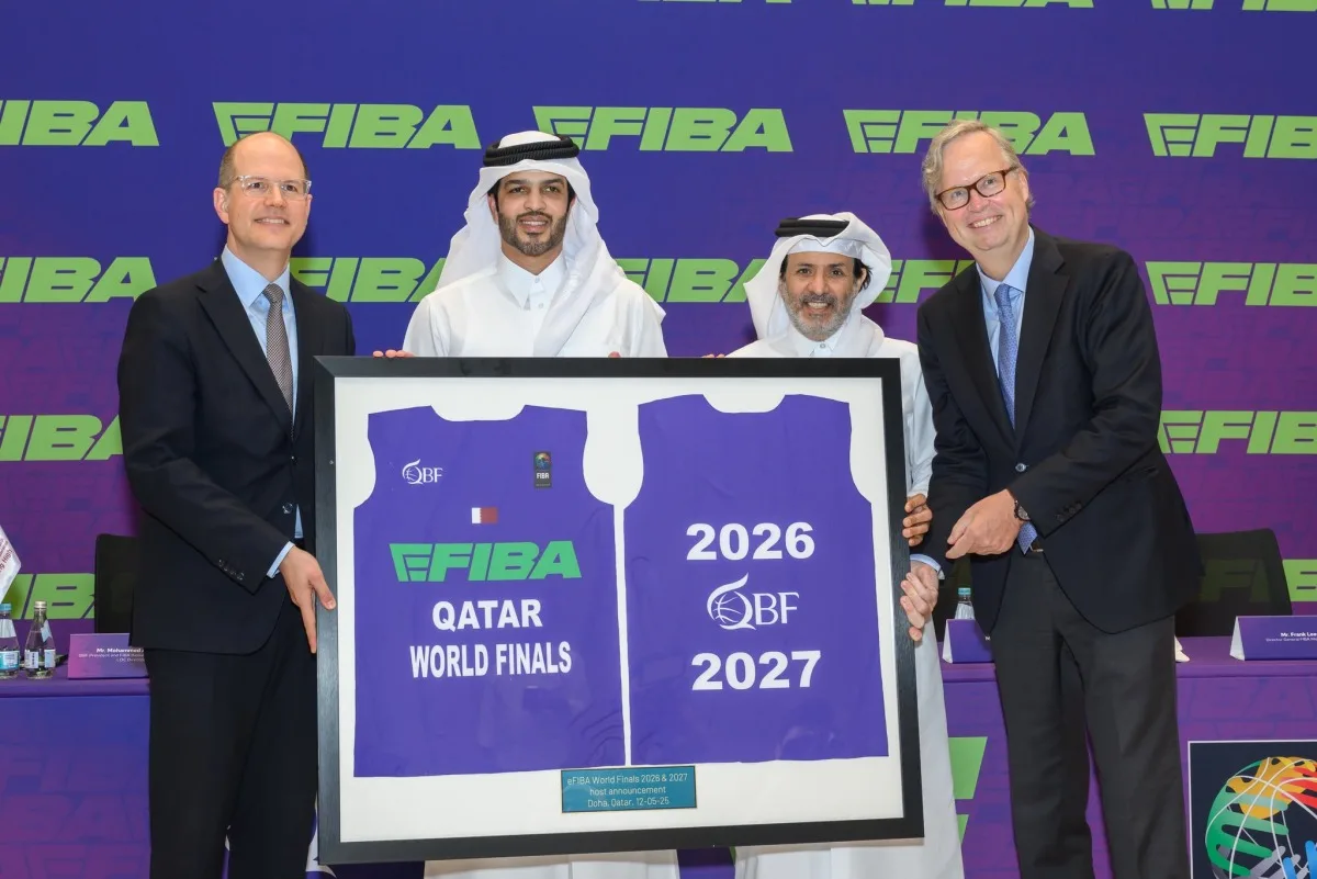 قطر تستضيف بطولة العالم لكرة السلة الإلكترونية في 2026 و2027 قطر تستضيف بطولة العالم لكرة السلة الإلكترونية في 2026 و2027