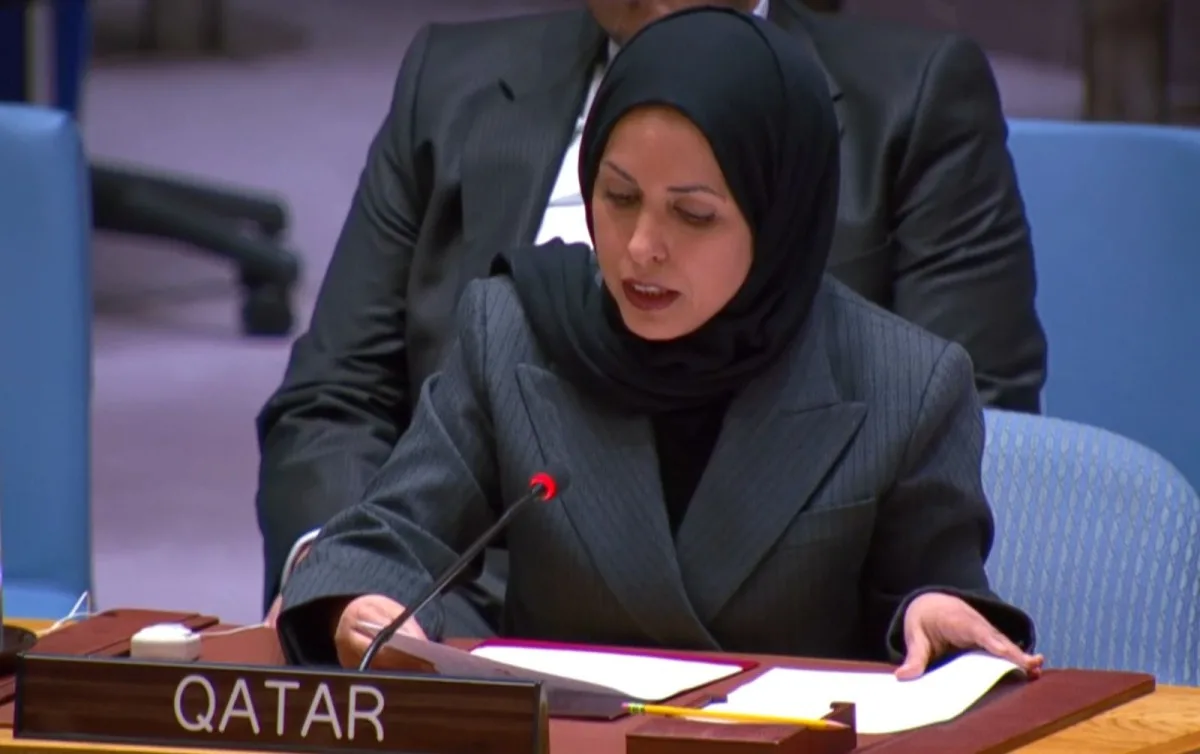 قطر تُشدد على أن الالتزام بحماية المدنيين يتطلب عدم تجويعهم أو استخدام الغذاء كأداة في النزاعات. قطر تُشدد على أن الالتزام بحماية المدنيين يتطلب عدم تجويعهم أو استخدام الغذاء كأداة في النزاعات.
