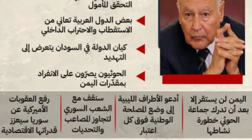 قمة بغداد: أهم ما قاله الأمين العام لجامعة الدول العربية أحمد أبو الغيط