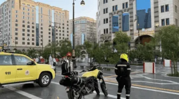 قوات الدفاع المدني في المدينة المنورة تواصل جهودها في الإشراف الوقائي بمسجد النبي