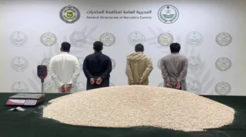 قوات مكافحة المخدرات تحبط تهريب 1.5 مليون قرص من مادة الإمفيتامين في منطقة الرياض