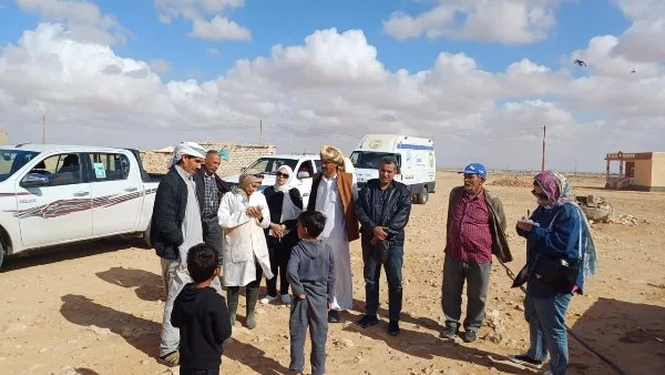 قوافل بيطرية مجانية لدعم مزارعي مطروح