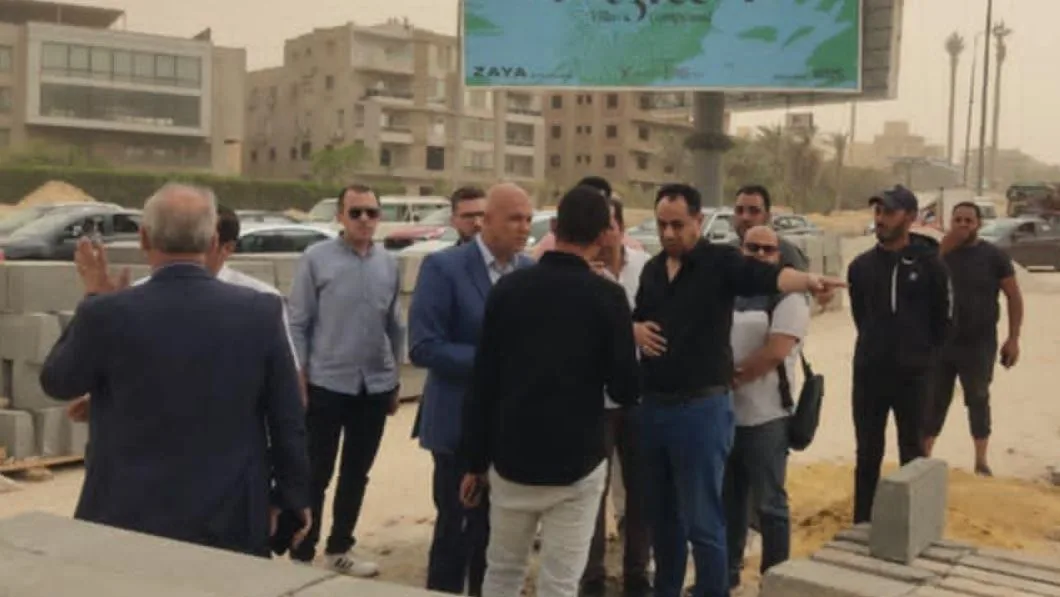 نائب رئيس هيئة المجتمعات العمرانية يزور مشروع تحسين محور 26 يوليو في مدينة 6 أكتوبر نائب رئيس هيئة المجتمعات العمرانية يزور مشروع تحسين محور 26 يوليو في مدينة 6 أكتوبر