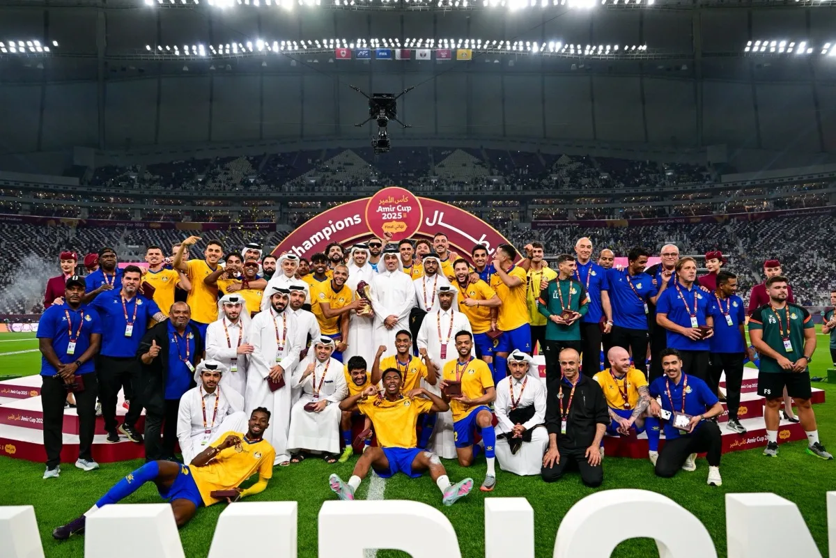 كأس الأمير لكرة القدم 2025: لاعبو الغرافة يبرهنون على أحقية فريقهم في الفوز باللقب الثامن كأس الأمير لكرة القدم 2025: لاعبو الغرافة يبرهنون على أحقية فريقهم في الفوز باللقب الثامن