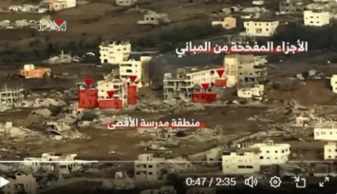 كتائب القسام” تكشف عن استهداف القوات الإسرائيلية وآلياتها في غزة بتقنية “عواء الذئب كتائب القسام” تكشف عن استهداف القوات الإسرائيلية وآلياتها في غزة بتقنية “عواء الذئب