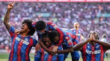 كريستال بالاس يتفوق على مانشستر سيتي وينال كأس الاتحاد الإنجليزي لأول مرة في تاريخه.