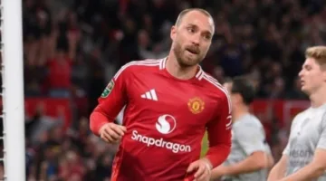 كريستيان إريكسن: مانشستر يونايتد نجا من الهبوط بحظ كبير