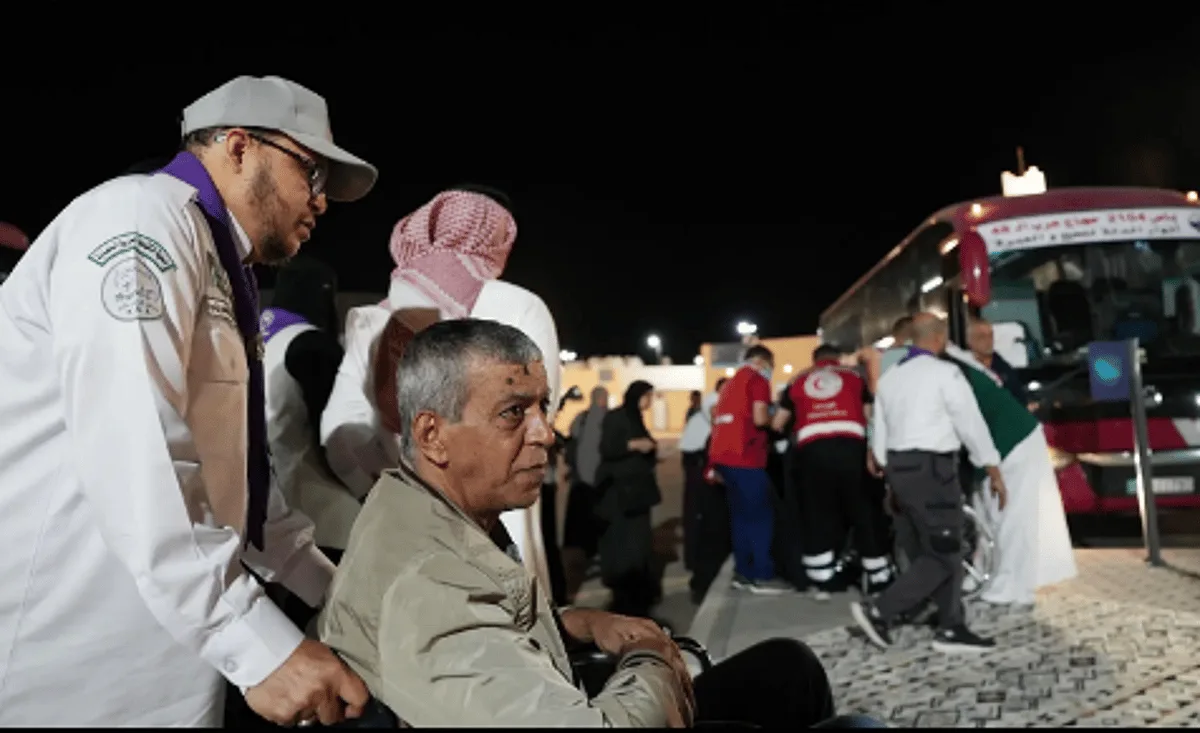 كشافة تبوك في مقدمة خُطط استقبال ضيوف الرحمن القادمين عبر مدينة الحجاج بحالة عمار كشافة تبوك في مقدمة خُطط استقبال ضيوف الرحمن القادمين عبر مدينة الحجاج بحالة عمار