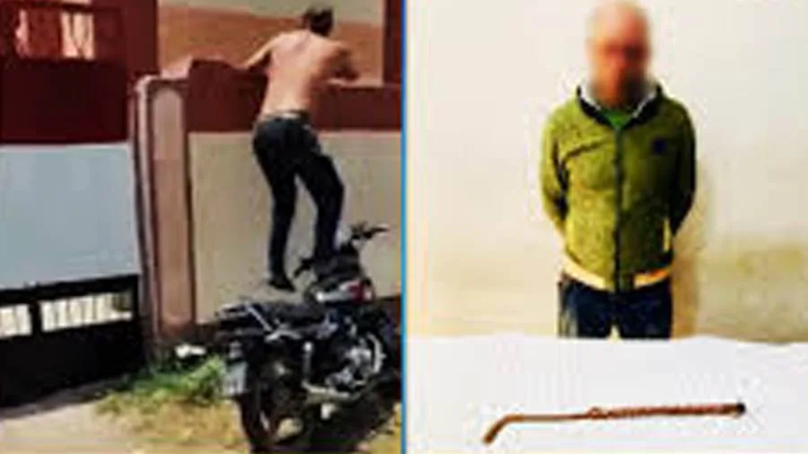 كشف ملابسات فيديو لشخص يحمل عتلة حديدية بإحدى المدارس في دمياط