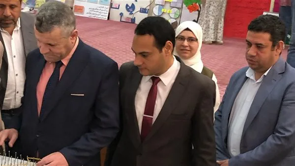 كلية التربية جامعة مدينة السادات تفتتح المعرض السنوي الرابع للوسائل التعليمية