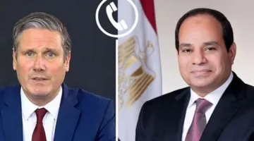 السيسي يشيد بموقف بريطانيا الإيجابي تجاه تطورات القضية الفلسطينية والأوضاع في غزة.