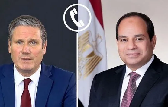 السيسي يشيد بموقف بريطانيا الإيجابي تجاه تطورات القضية الفلسطينية والأوضاع في غزة. السيسي يشيد بموقف بريطانيا الإيجابي تجاه تطورات القضية الفلسطينية والأوضاع في غزة.