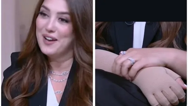 كندة علوش تكشف سبب ارتدائها جوانتي ضاغط