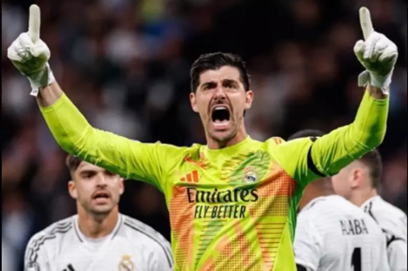 كورتوا: ريال مدريد يسعى للفوز بكأس العالم للأندية.. وقد أبادل قميصي مع بونو كورتوا: ريال مدريد يسعى للفوز بكأس العالم للأندية.. وقد أبادل قميصي مع بونو