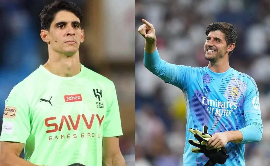 كورتوا يُفاجئ ياسين بونو قبل مواجهة ريال مدريد مع الهلال كورتوا يُفاجئ ياسين بونو قبل مواجهة ريال مدريد مع الهلال