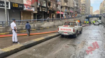 كيف تعاملت وزارة الداخلية مع آثار الطقس السيئ في الإسكندرية؟