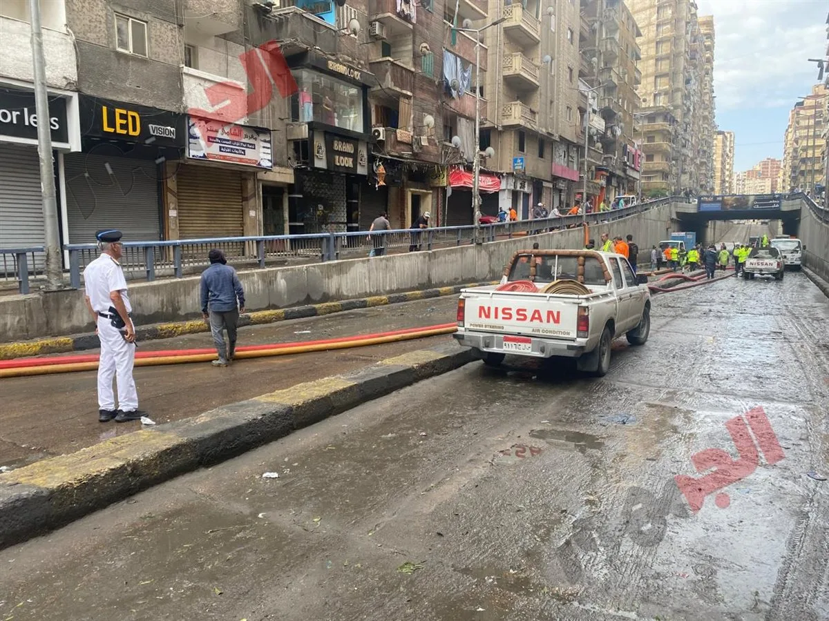 كيف تعاملت وزارة الداخلية مع آثار الطقس السيئ في الإسكندرية؟
