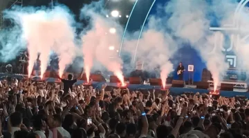 لأول مرة مباشر: تامر حسني ورضا البحراوي يقدمون أغنية “المقص”