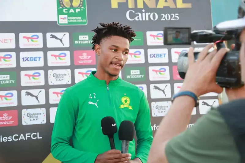 لاعب صنداونز: نتمتع بثقة في مهاراتنا ونعرف كيفية تحقيق الفوز على بيراميدز لاعب صنداونز: نتمتع بثقة في مهاراتنا ونعرف كيفية تحقيق الفوز على بيراميدز