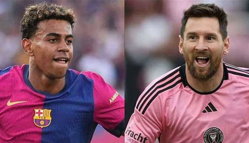 لامين يامال يعلق على تشبيهه بميسي لامين يامال يعلق على تشبيهه بميسي
